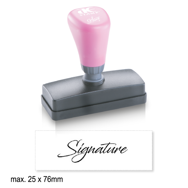 Pre-Inked Signature Stamp