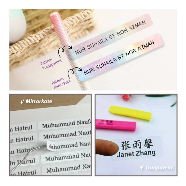 [NEW] Student Name Sticker