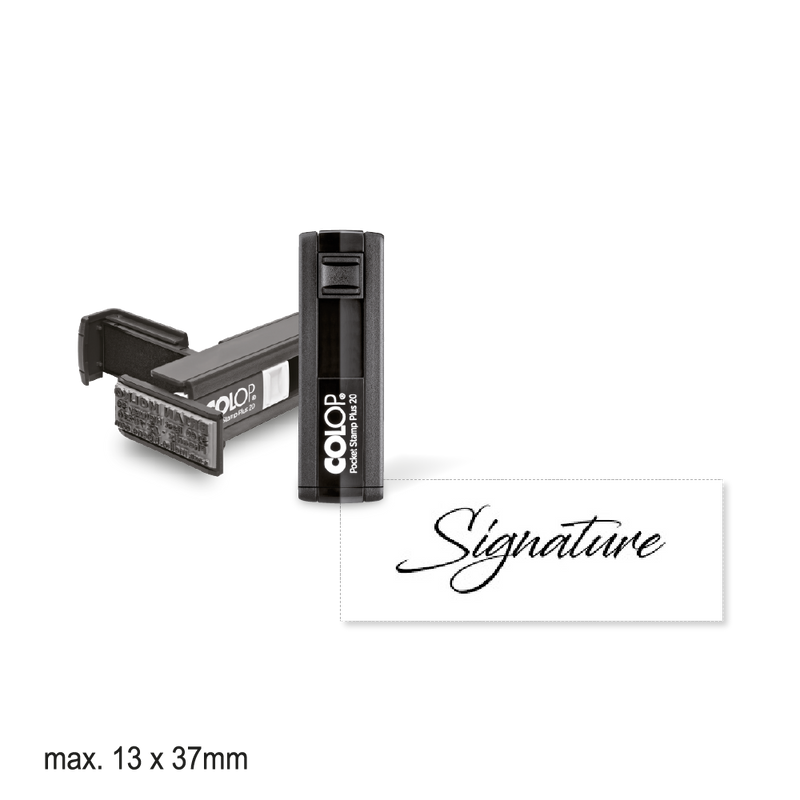 Pocket Plus 20 Signature Stamp