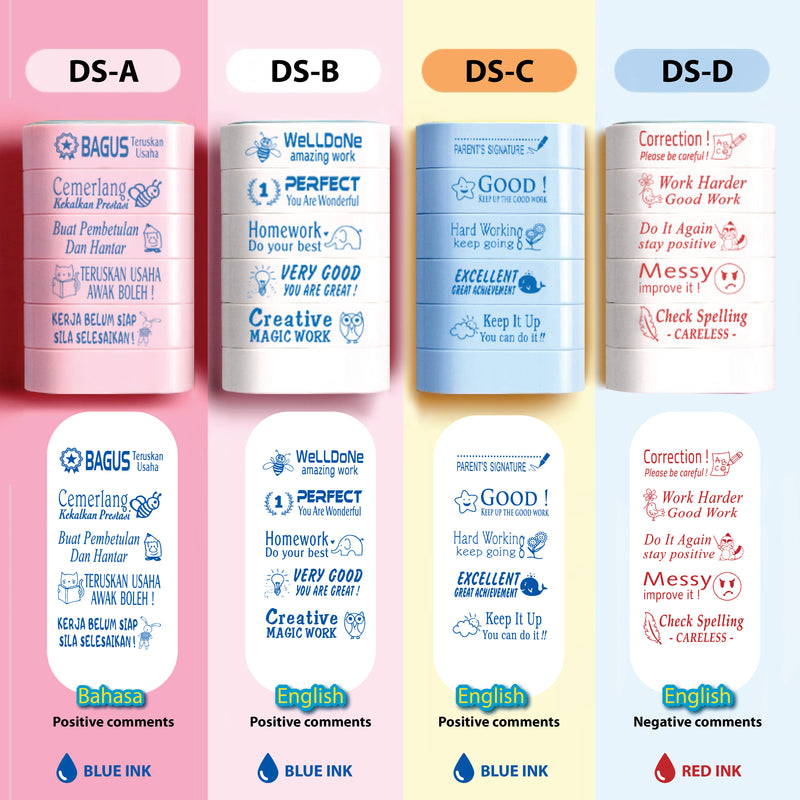 [NEW] 5 in 1 Teacher Stamp