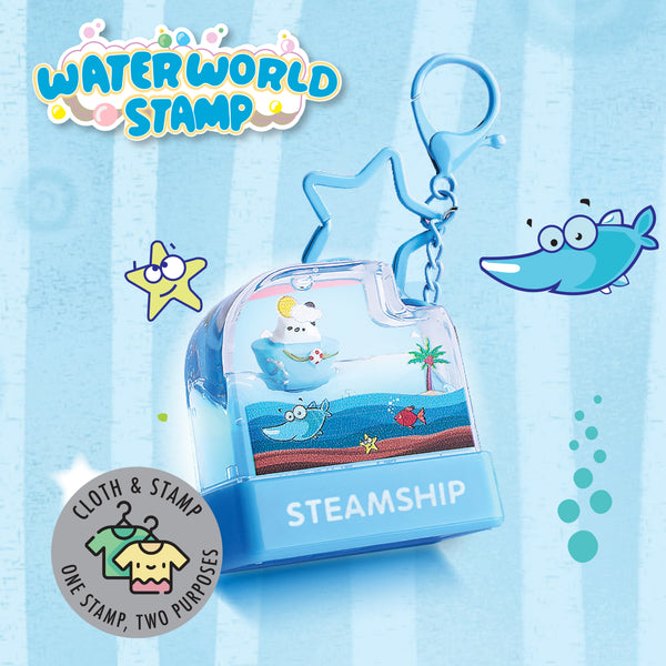 Steamship Waterworld Stamp