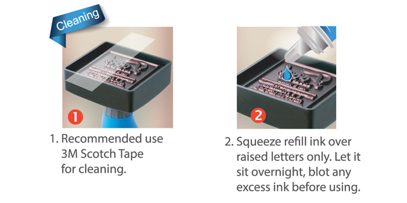 Round Engineer Stamp - Pre-Inked