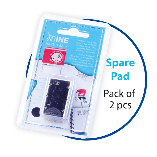 MINE Textile Marker Spare Pad (2pcs)