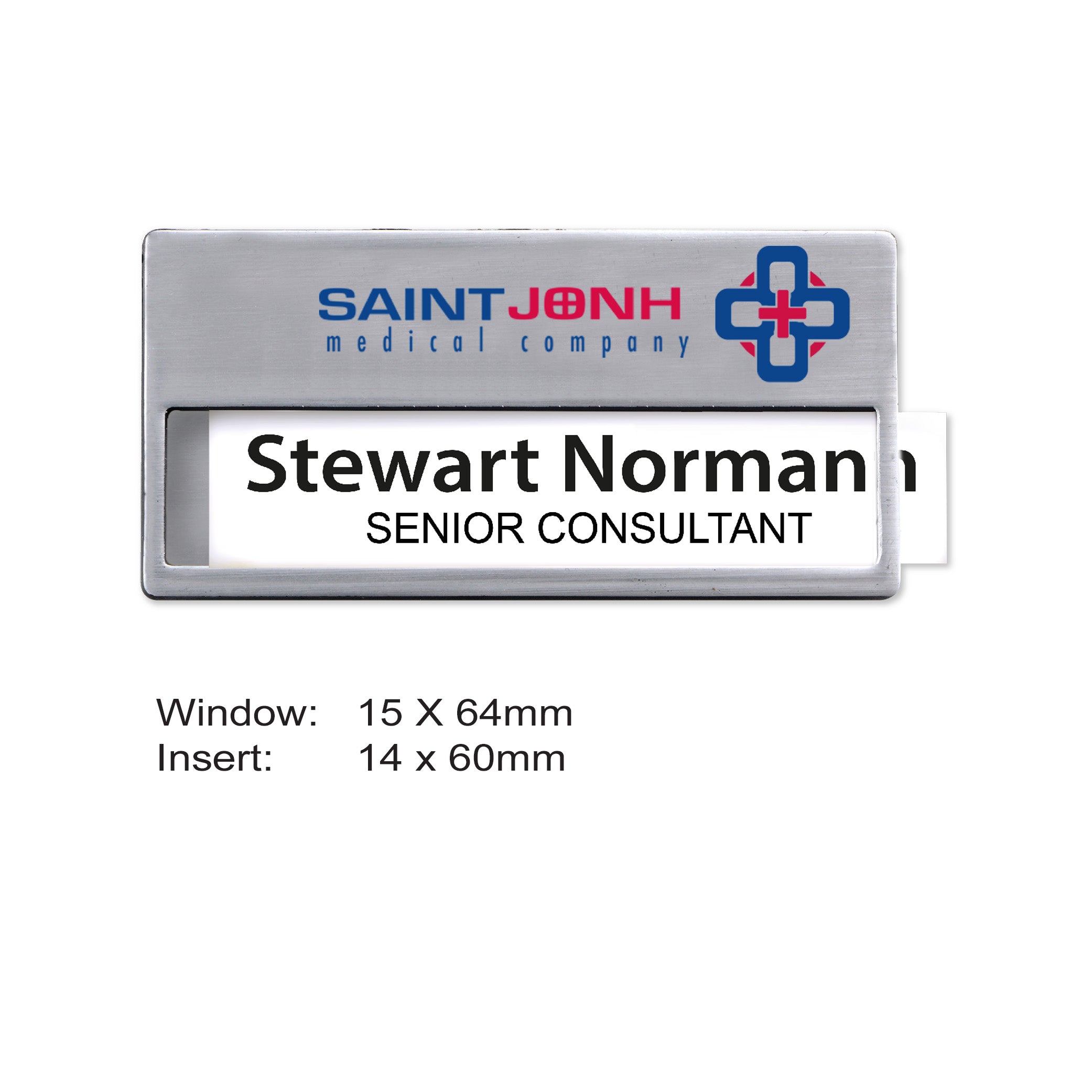 Model: Tag 8-1 | Reusable Name Tag | AE Stamp