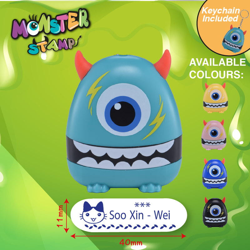 One Eyed Monster Stamp