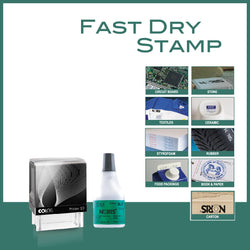 Fast Dry Self Inking Stamp - P10