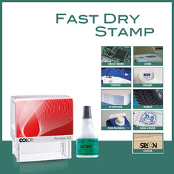 Fast Dry Self Inking Stamp - P40