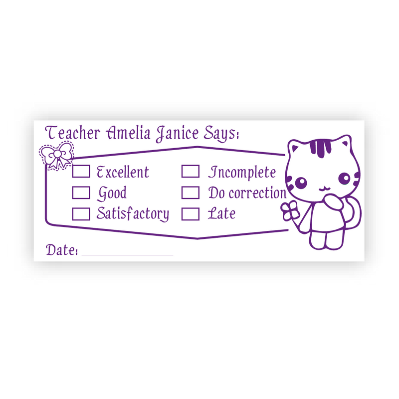 Teacher Review Stamp - Design 11