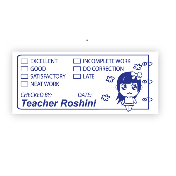 Teacher Review Stamp - Design 15