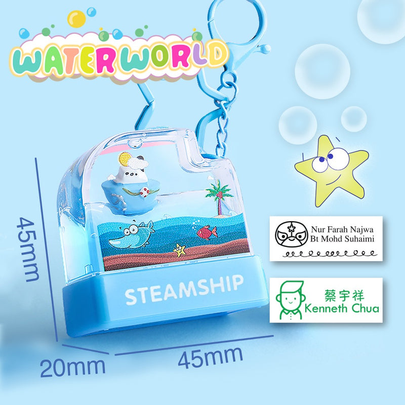 Water World Stamp