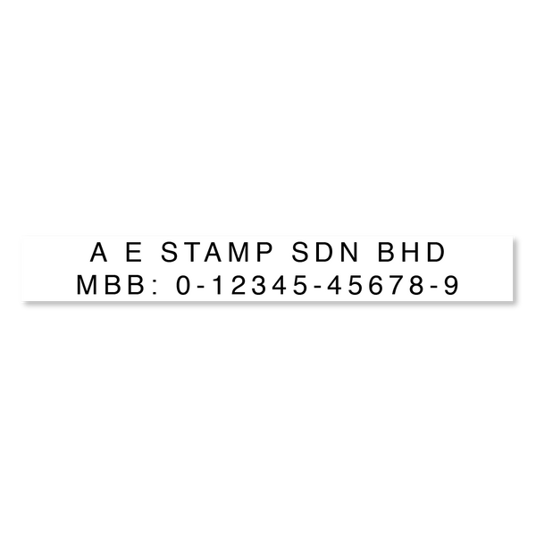 A E STAMP: Rubber Stamp Maker | Rubber Stamping Malaysia – AE Stamp