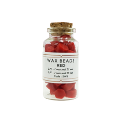 Red Wax Beads