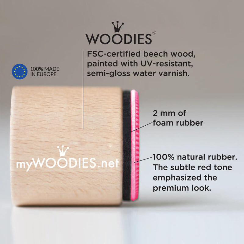 Custom Made Woodies Stamp