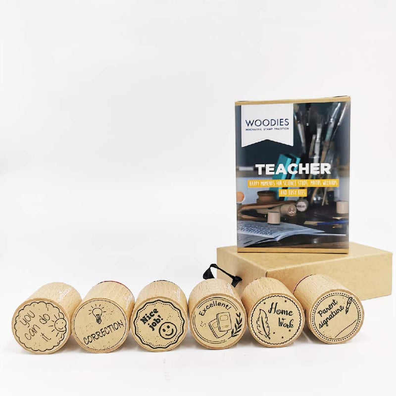 Woodies Teacher Stamp Box Set | Limited Edition